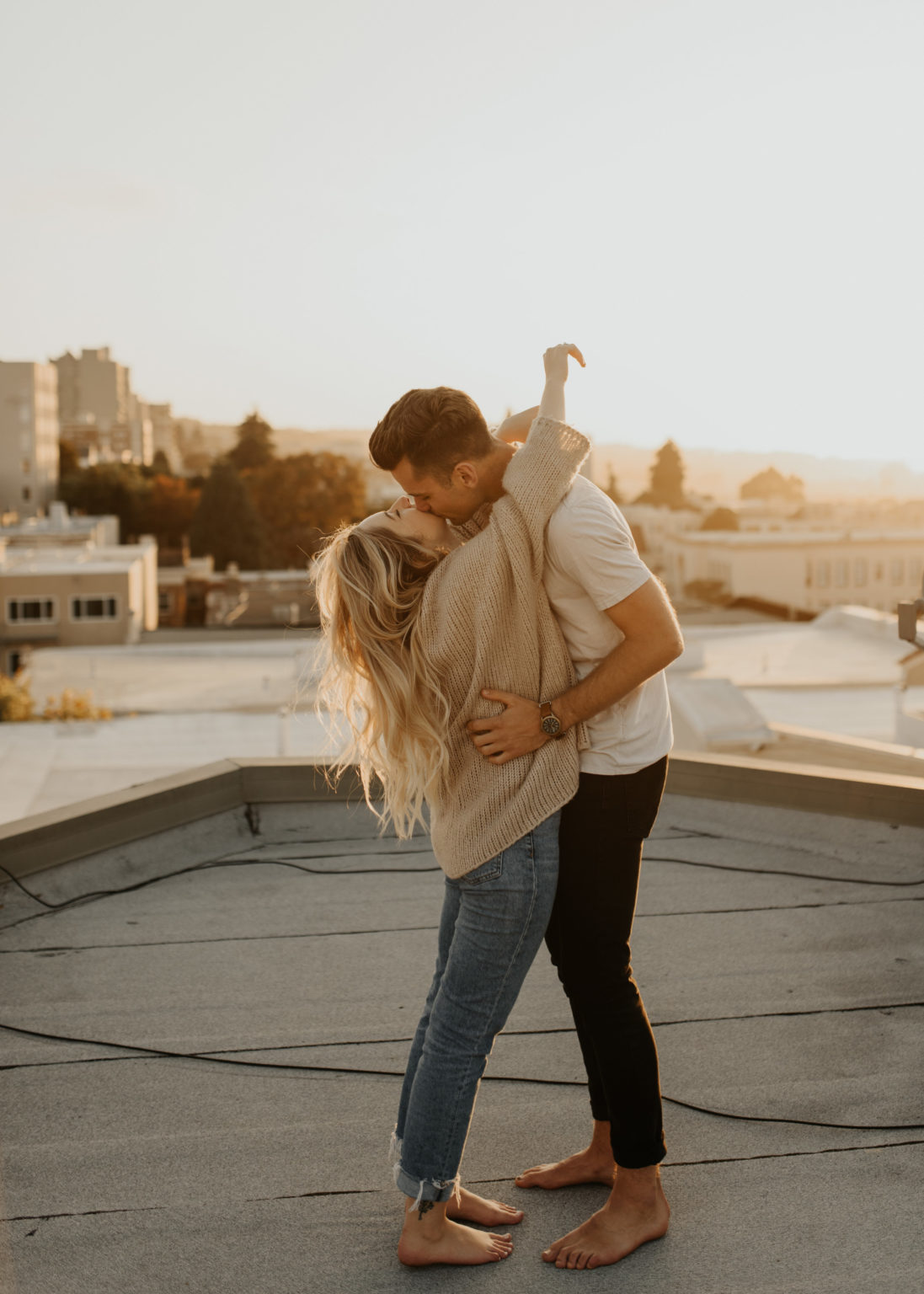 Russian Hill San Francisco Rooftop Couples Session - www ...