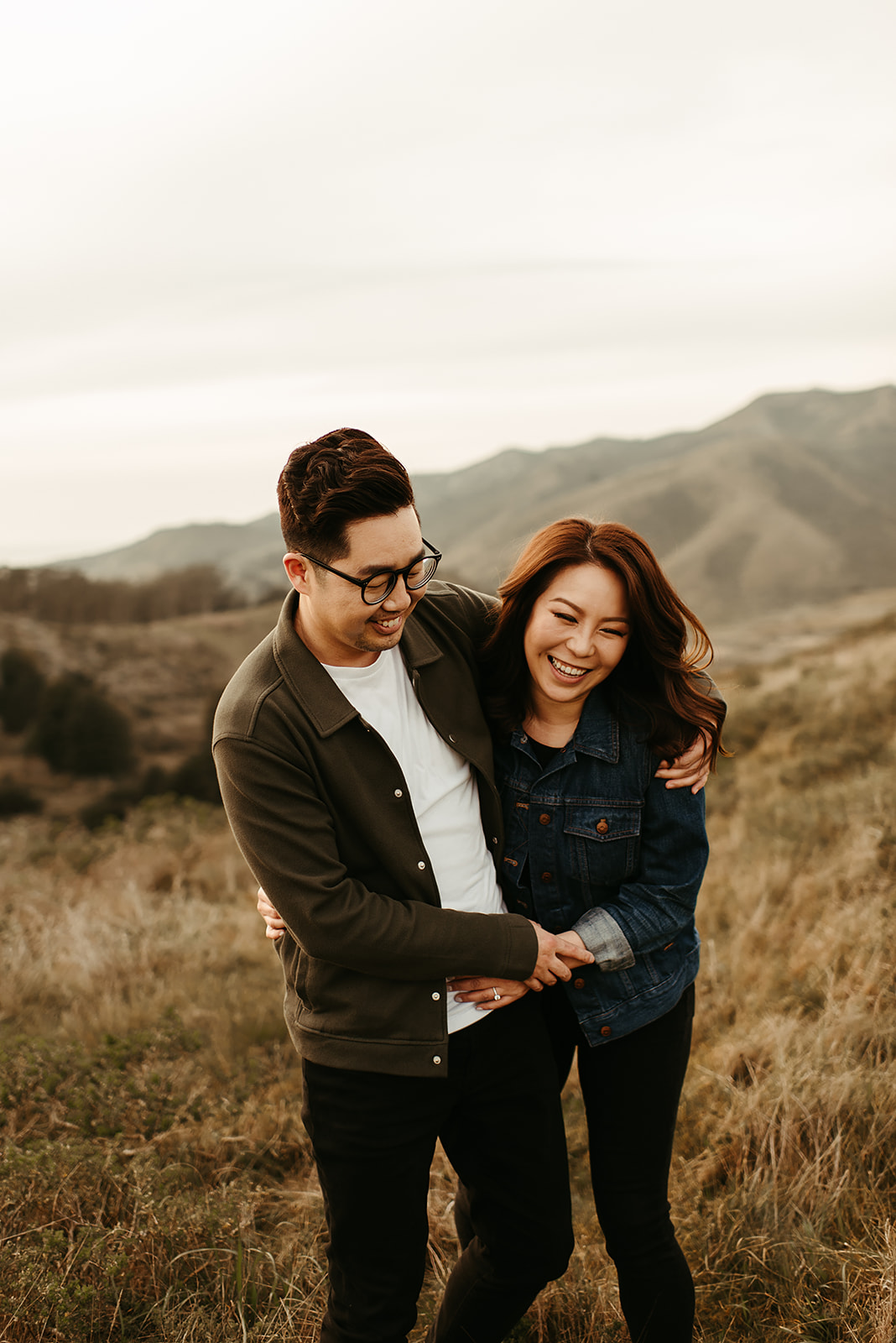 Marin Headlands and Rodeo Beach Engagement Phots